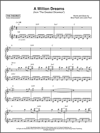 A million dreams digital sheet music. Sheet Music Of Billie Eilish Drake Justin Bieber The Weeknd And More The Theorist Pianist Composer Arranger