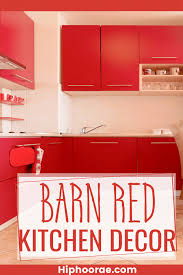 barn red kitchen decor ideas hip hoo rae