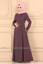 Moda Selvim Cicek Nakisli Pardesu Ferace Pd41313 Gul Kurusu Model Pakaian Muslim Model Pakaian Hijab Model Baju Wanita