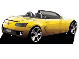 Christian Felske Sketch Volkswagen Concept Design Industrial Design Sketch