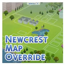 Mod The Sims Newcrest Colour Map Override By Menaceman44 Sims 4 Downloads Sims 4 Sims Sims 4 Custom Content