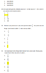Soal dan pembahasan usbn matematika tahun ajaran 2018 2019 tingkat smk mathcyber1997. Most Wanted Soal Unbk Matematika Smk 2019 Dan Pembahasannya