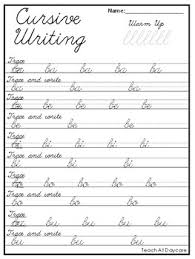 For example, you can start at the beginning of the book and work your way through to the end. 21 Cursive Handwriting Worksheets Consonant And Vowel Tracing In A Pdf File
