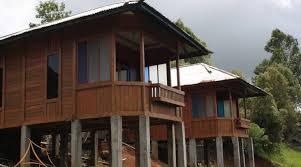Model Rumah Kayu 2 Lantai Minimalis Info Terkini