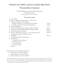 Https Ethics Wi Gov Resources 20180424 Opensessionmaterials Pdf