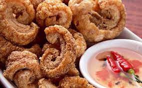 How To Make The Best Pork Skin Chicharon Recipe Snack Recipes Crunchy Snack Stuffed Peppers
