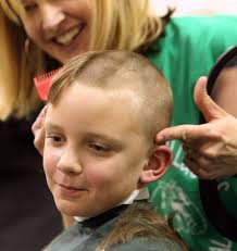 Bridgeway students, teachers shave heads for charity