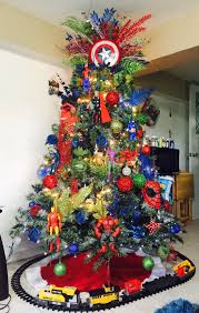 Superhero Christmas Tree Christmas Trees For Kids Creative Christmas Trees Amazing Christmas Trees