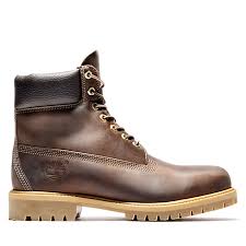 Timberland Premium Heritage 6 Inch Boot For Men In Dark Brown Timberland