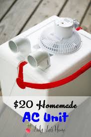 Homemade Ac Unit For Under 25 Diy Air Conditioner Homemade Ac Ac Units