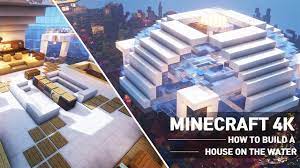 We're a community of creatives sharing. Minecraft Modern Water House Tutorial How To Build A House On The Water In Minecraft 100 Video Dailymotion