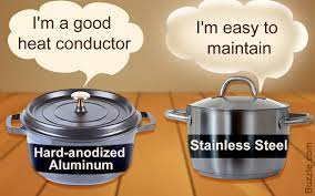 Hard Anodized Aluminum Vs Stainless Steel Cookware A Face Off Home Quicks