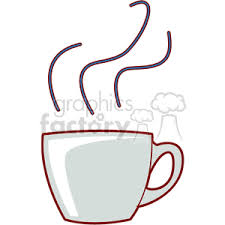 Embed this art into your website: Steaming Coffee Cup Clipart Commercial Use Jpg Png Eps Svg Ai Pdf Clipart 140496 Graphics Factory