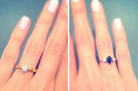 Mccary shared a photo on instagram of stone wearing a beautiful engagement ring. Diamond Vs Gemstone Engagement Rings Which Is Best For You