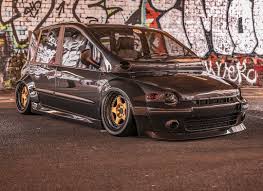 Based on the bravo/brava, the multipla was shorter and wider than its rivals. Stanced Fiat Multipla Still Looks Ugly Autoevolution