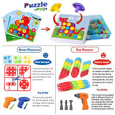 Stem genius 3d dinosaur puzzle instructions. 223 Pieces Creative Mosaic Drill Set For Kids Toy Drill And Screwdriver Puzzle Kit Stem Engineering Education Learning Building Block Toys Game Activities Center For Kids Ages 3 10 Years Old Pricepulse