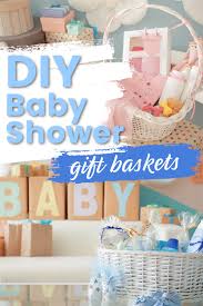 Baby baskets are fun but the mommy needs some goodies when she comes home too! Baby Shower Gift Baskets