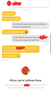 Is an american social media company that operates the bumble online dating application facilitating communication between interested users. Just Went To Message A Girl To See If She Is Free Tonight But Bumble Is Making Us Both Choose To Continue The Conversation Before I Can Message Her Why Is This