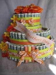 Money Cake Ideas For Mother S Birthday Money Cake Quot Happy Mothers Day Quot Unique Gift Made With Real Money A Fun New Way To Send Creative Money Gifts Mother S Day Special Gifts Money Cake