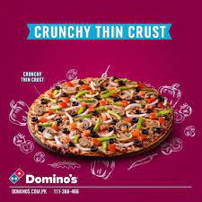 Domino S Pizza Crunchy Thin Crust Facebook