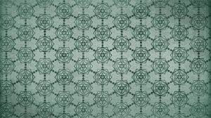 Dark green vintage floral pattern invitation template. Free Green Vintage Floral Pattern Background