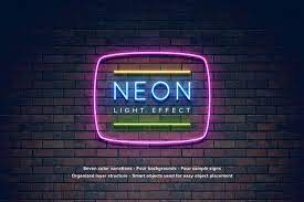 Neon Light Effect Photoshop Text Effects Neon Neon Lighting