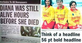 Headlines that never pan out. 40 Of The Worst Newspaper Headlines To Make You Facepalm At The Stupidity Bored Panda