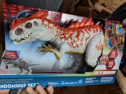 Фигурка mattel jurassic world imaginext динозавр индоминус рекс. Amazon Com Hasbro Jurassic World Rampage Indominus Rex Action Figure Toys Games