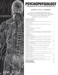 PSYCHOPHYSIOLOGY