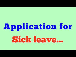 Check spelling or type a new query. Application For Sick Leave To Headmaster Sick Leave Application In English Youtube