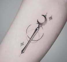If your tattoo is featured here and you would like it removed please send a note. Moon Chaser Sailor Moon Magic Wand Tattoo Facebook
