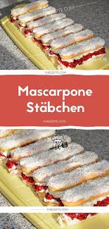 Mascarpone Stabchen 1k Rezepte Easy Cake Recipes Cake Recipes Easy Homemade Easy Vanilla Cake Recipe