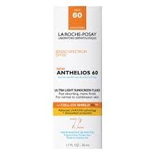 La Roche Posay Anthelios 60 Ultra Light Sunscreen Fluid Spf 60 1 7 Fl Oz