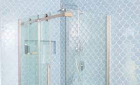A Shower Stall With Clear Clean Glass Doors Cleaning Shower Tiles Shower Tile Shower Cleaner