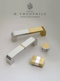 Get The Look Mixed Metals For Kitchen Cabinets Modern Hardware Designs By H Theophile This Su Kitchen Drawer Pulls Modern Bathroom Cabinets Modern Hardware