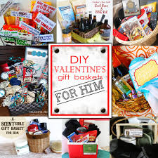 Wondering what to get him (aka your boyfriend or husband) for valentine's day? Diy Valentine S Day Gift Baskets For Him Darling Doodles