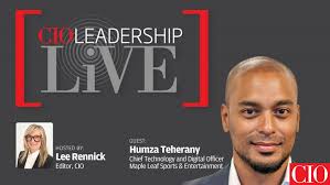 Humza Teherany, Chief Technology and Digital Officer, MLSE