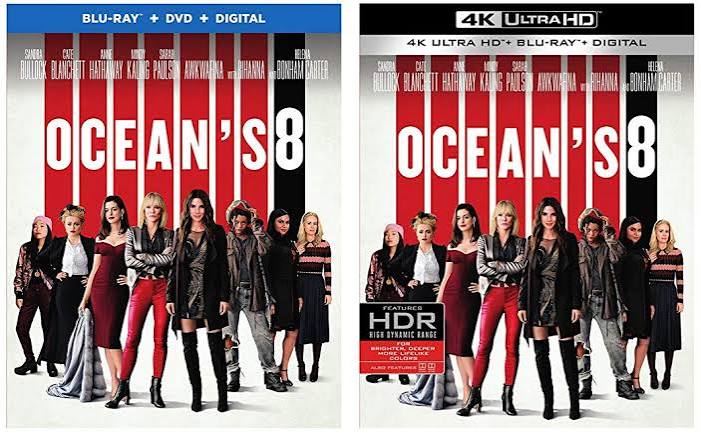 Ocean's Eight' Releasing to Blu-ray, Digital, & SteelBook | HD Report