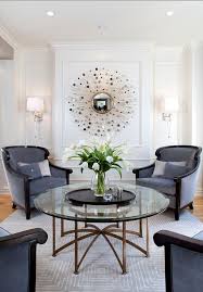 Robeson Design Interior Designers Decorators Love The 4 Matching Chairs Glass Brass Coffee Table Formal Living Rooms Living Room Designs Home Living Room