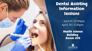 More dates added! If you or someone you know is interested in our Dental  Assisting program, consider coming to one of their information sessions!  Questions? Contact Tonya Hance at hancet@grayson.edu