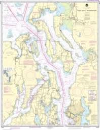 Oceangrafix Noaa Nautical Chart 18441 Puget Sound Northern