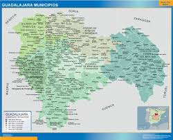 Para buscar aparcamientos en venta en alcarria alta, habitaclia, cuando te ayudan, es más fácil. Mapas Guadalajara Mapas Murales De Espana Y El Mundo