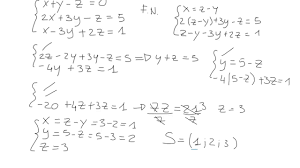 Sistemi di equazioni di primo grado. Sistemi Lineari Di Tre Equazioni In Tre Incognite Youtube