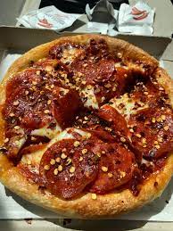 I Ate Double Pepperoni Personal Pan Pizza Food