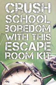 Crush Classroom Boredom With This Hack Escape The Classroom Escape Room For Kids Escape Room