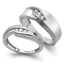 Designer Platinum Love Bands With Diamonds Sj Pto 152 Couple Ring Design Ladies Diamond Rings Rings For Men