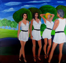 Judgement is the form sanctioned in the revised version of the bible, & the oed prefers the older & more reasonable spelling. The Judgement Of Paris Painting By Klaus Engels