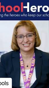 Our HERO! 🧡💙💚 Check out @lacharterschools and @newschoolsnola latest  SchoolHero spotlight