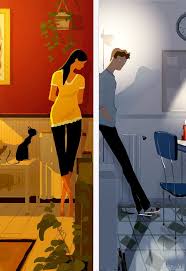 15 Ilustraciones Que Muestran A La Perfeccion Como Es El Amor Verdadero Okchicas Dibujos Animados De Pareja Ilustraciones Illustration