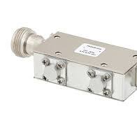 Dual Junction Isolator With 36 dB Isolation From 4 GHz to 8 GHz, 10 Watts  And N Female
